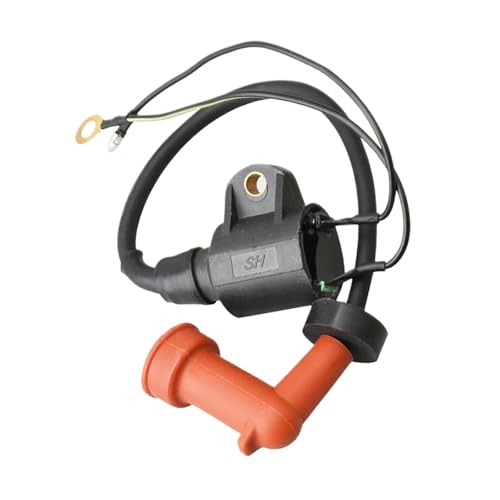JaYYue Ignition Coil Assembly 63V-85570 Compatible Marine Engine 2 Stroke 9.9HP 15HP 63V-85570-00 63V-85570-01 63V-85570-00-00 Accessories