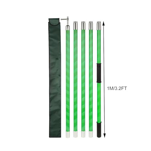 Kit de varilla salvavidas portátil con gancho dieléctrico color verde 8