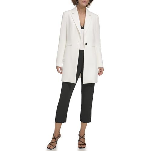 DKNY Women's Business Casual One Button Blazer