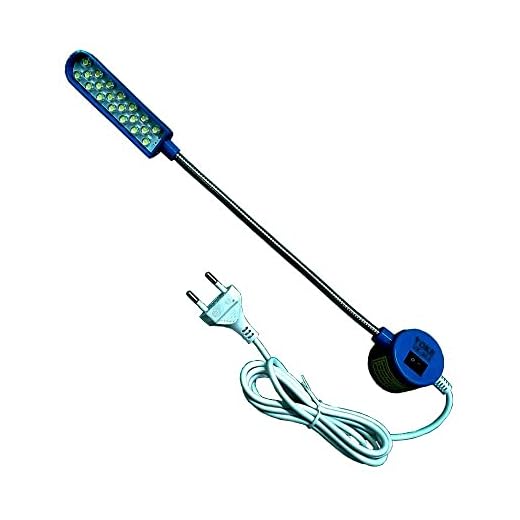 Luminaria 20 Leds Haste Flexivel Maquina Costura Bivolt