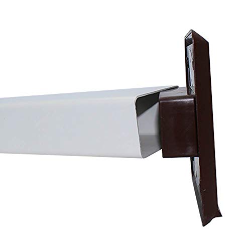 Kair Brown Gravity Grille with Rectangular 110x54mm Rear Spigot - Image 3