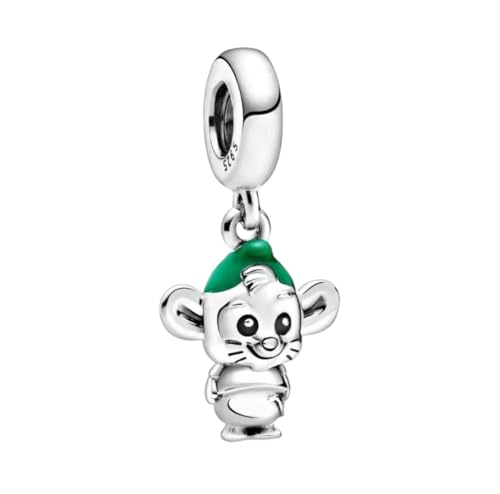 Abalorio ratón Gus de plata 925 el regalo perfecto para coleccionistas