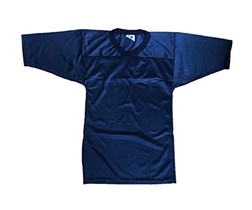 Tackle-Tuff by Majestic Adult Football Jersey - Navy, Medium