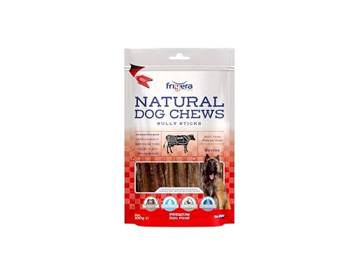 Frigera Ochsenziemer 12cm 100g – Rind, Natürliche, Proteinreiche Leckerlis für Hunde, Gluten- und Getreidefrei, Hochwertige Hundesnacks ohne Zusatzstoffe