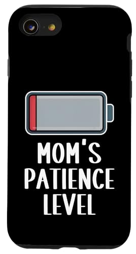 Mom's Patience Level ���Ճo�b�e���[ �ʔ��� ������ �L���[�g �}�} �X�}�z�P�[�X iPhone SE (2020) / 7 / 8 �p