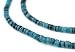 TheBeadChest Azul Blue Natural Shell Heishi Beads 5mm 24 Inch Strand