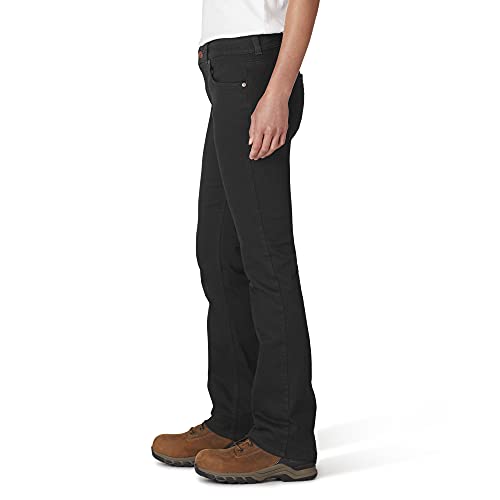 Pantalon en sergé extensible Dickies femme bootcut noir classique - 6