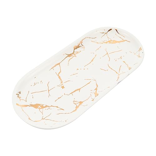 CIYODO Marmorierte Keramikplatte Für Sushi Und Schmuck Servierplatte...