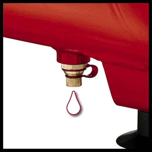 Einhell 24L Oil Lubricated Air Compressor - 8 Bar, 116 PSI, 240V, 1500W Long Life Motor, Pressure Reducer, Safety Valve - TC-AC 190/24/8 Air Compressed Air Pump For Workshops, 3 Year Warranty 8 Einhell 24L Oil Lubricated Air Compressor - 8 Bar, 116 PSI, 240V, 1500W Long Life Motor, Pressure Reducer, Safety Valve - TC-AC 190/24/8 Air Compressed Air Pump For Workshops, 3 Year Warranty - Image 8