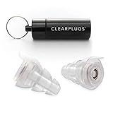 ClearPlugs High Fidelity Invisible Ear Plugs - Discreet Sound Preserving Hearing Protection for Concerts Musicians Motorcycle Shooting Travel and More.