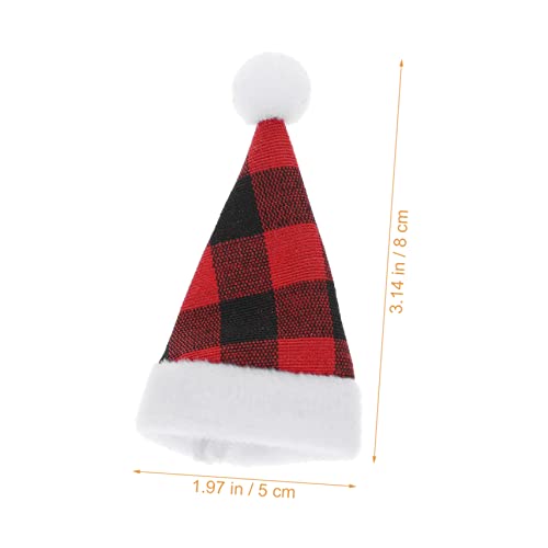 Decoración de botella de vino de Navidad para transformar mesas sosas con mini accesorios 3