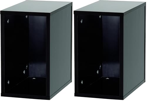 Glorious Record Box 55 black, fini les vinyles mal rangés avec ce lot de 2 bacs