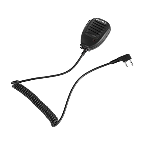 Image of CALANDIS Handheld Shoulder Speaker Mic Ergonomic Portable for BF530 BF666S BF490 | Microphones | Parts & Accessories | Radio Communication