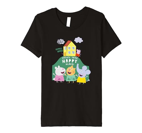 T-shirt Peppa Pig cadeau idéal pour anniversaire enfant motif coloré