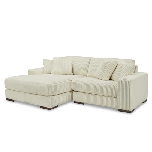 Signature Design by Ashley Lindyn Contemporary L-Shaped 2-Piece Sectional with