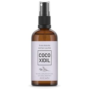 Essentials COCOXIDIL Behandeling tegen haaruitval voor vrouwen – Haartonic Natuurlijk alternatief voor Minoxidil – Versterkt de haarvezels en helpt haaruitval voorkomen 100 ml (Pack van 1)