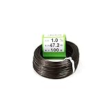peso del rollo aprox. 100 g Tenartis Alambre de Aluminio para Bonsai 1 mm 100 g - Ishizaki Kenzan Made in Japan