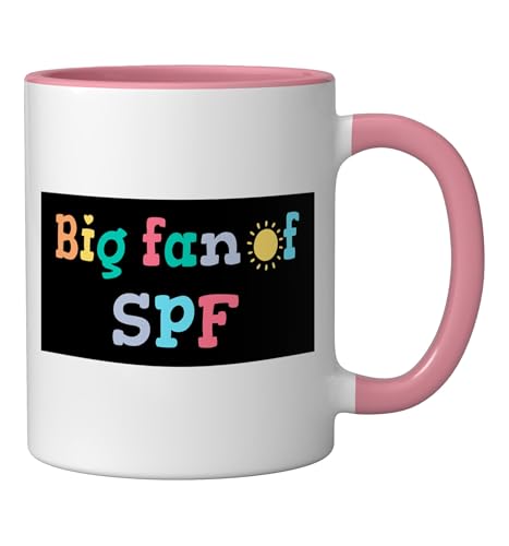 Taza cerámica con humor protector solar 11 onzas miniatura 2