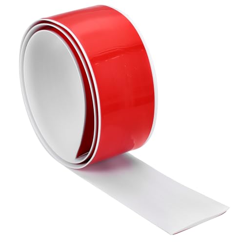 QUARKZMAN Tira De Transición Para Suelo, 2 Pulgadas x 3.28 Pies Autoadhesiva De Vinilo Para Borde De Suelo Laminado Tira Para Cubrir Huecos En Suelo Para Unir Alfombra, Baldosas, Blanco