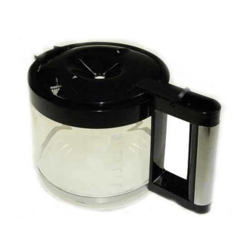 Pot en verre 7313283649 compatible avec les machines à expresso combinées DeLonghi BCO320T, BCO330, BCO420