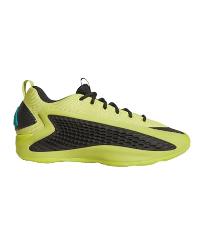 Suola: gomma Adidas Performance Anthony Edwards 1 Low Preloved Lime Vergine, 45 1/3 Uomo