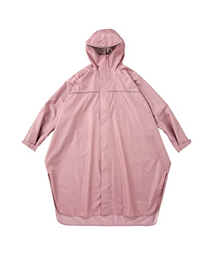 ワールドパーティー 【2023年】Wpc. レインウェア レインバイシクルスリーブポンチョ ピンク 自転車用 レインポンチョ レディース 撥水 防水 R-1122-201 FREE
