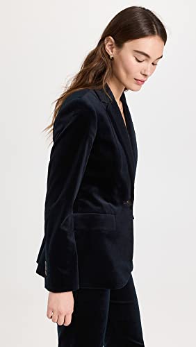 Theory Women's Velvet Riding Blazer4