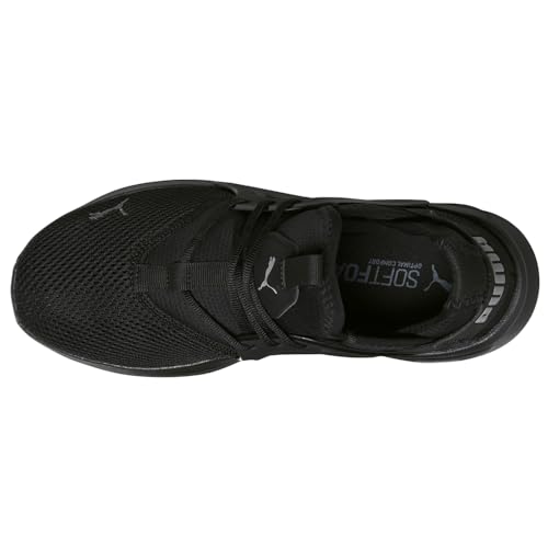 PUMA Men's Softride Enzo Evo Cross Training Shoes, Black-Castlerock, 7.5, Wide4