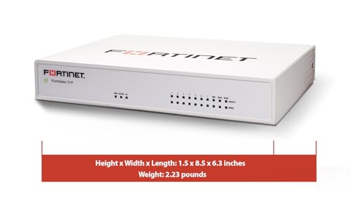 Image of FortiGate-70F Firewall - 7X GE RJ45 Internal Ports, 2X GE RJ45 WAN Ports (Appliance Only, No Subscription) (FG-70F)
