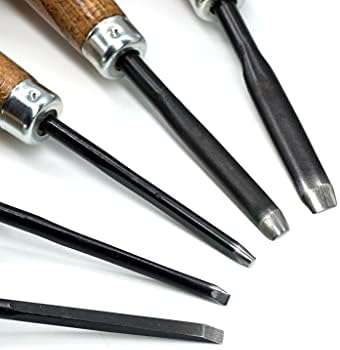 Narex Palm Carving Chisel Set, Set of 5 pcs