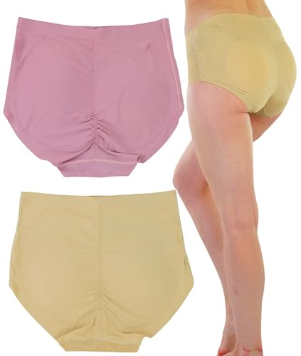ToBeInStyle Women's Pack of 6 Butt Boosting Padded Panties3