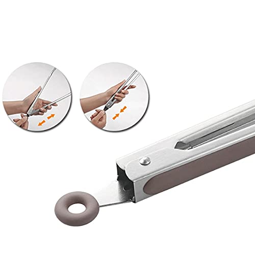 Pinze da Cucina Pinze da Cucina, per friggere, Cucinare, Pane Barbecue, Dimensioni ： 350 mm * 38 mm, Resistenza alle Alte Temperature