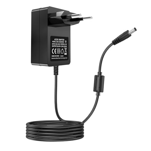 TKDY Chargeur 16.8V Cordon d'alimentation pour Hunter Douglas PowerView Shades Motorisation & Control System pour 14.4V Rechargeable Li-ION Battery Pack ABP CH0381-1682000F 1027686 Adaptateur AC/DC