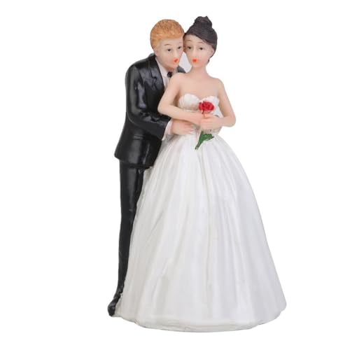Cupcakes de mariage et décoration de table : figurine de mariés LABRIMP