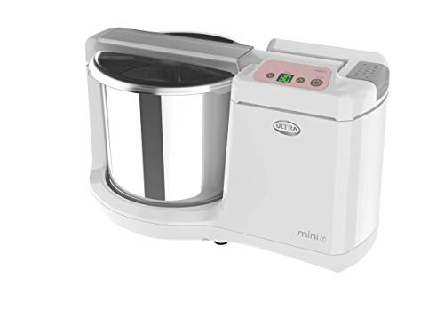 Elgi Ultra Ultra Mini T Table Top 1.25L Wet Grinder With Atta Kneader & Digital Timer, 110-Volt (New Model), White #TOP2