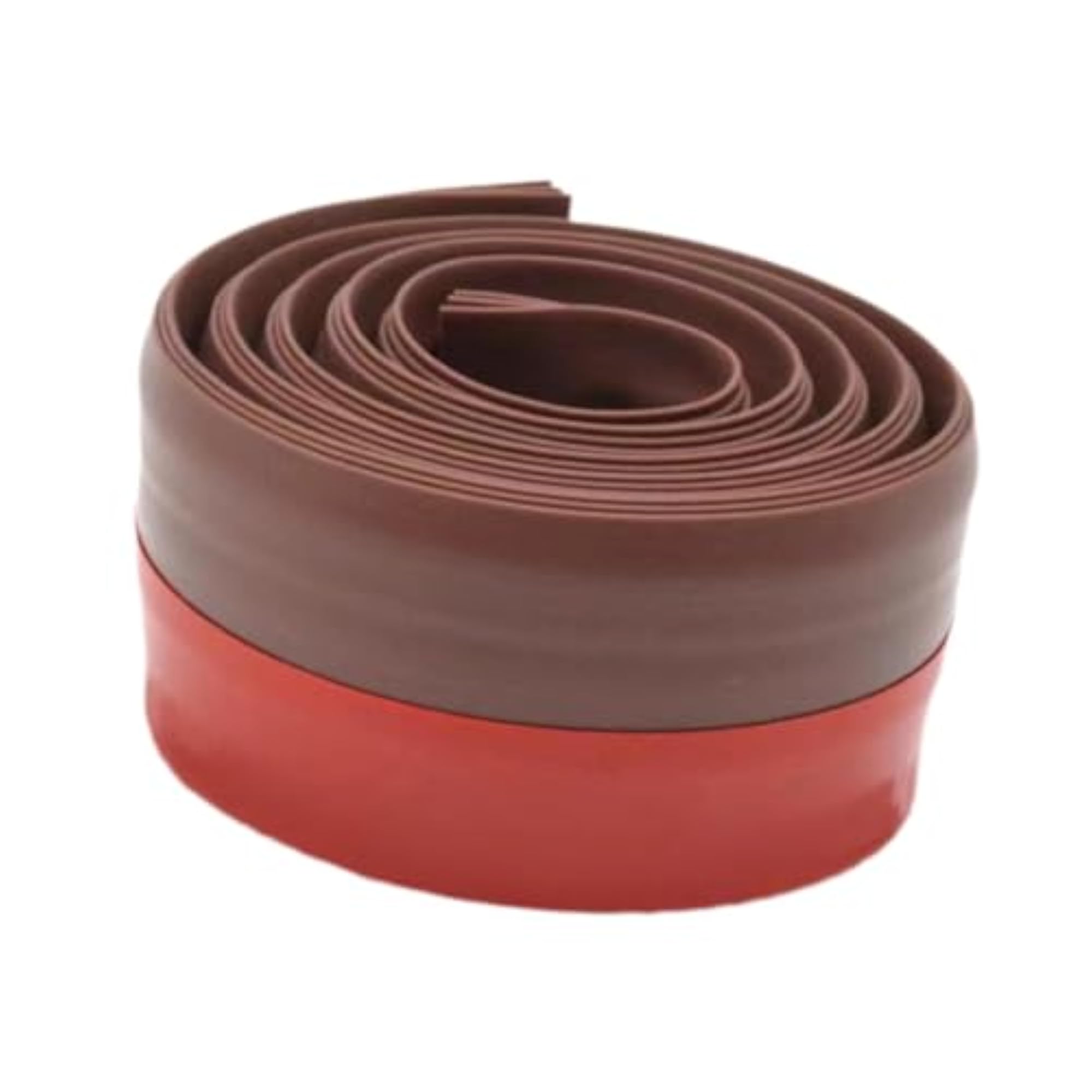 Under Door Draft Stopper T Shaped Self Adhesive Seal Strip, Brown