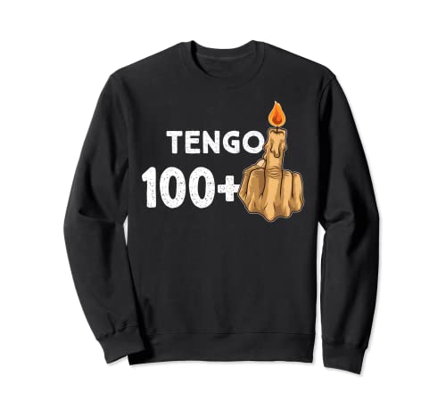 100+1 Dedo Medio Vela De Cumpleaños Para El 101º Cumpleaños Sudadera