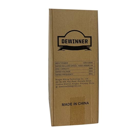 Wood Trimmer, DEWINNER Router Tool Electric Woodworking Power Router Trimmer,Variable Speed Hand Joiner Tool Plunge Router, Trimmer Laminator with 12PC 6mm 8mm Bits Collets 12 Wood Trimmer, DEWINNER Router Tool Electric Woodworking Power Router Trimmer,Variable Speed Hand Joiner Tool Plunge Router, Trimmer Laminator with 12PC 6mm 8mm Bits Collets - Image 12