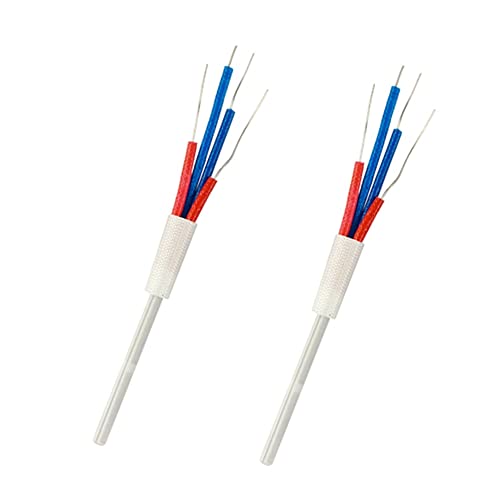 Pelsieur 2Pcs A1321 Ceramic Heating Elements 24V 50W Heater Core for 936 937 8586 Soldering Iron Soldering Station