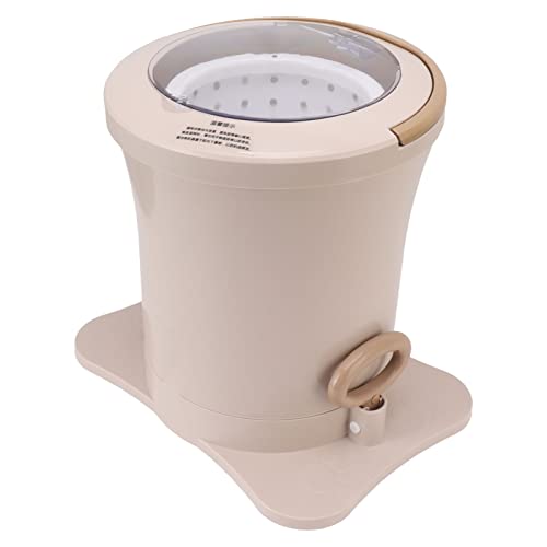 Secadora de Ropa Manual, Pies de Ventosa Eléctricos Gratuitos, Deshidratador de Ropa Manual Desmontable para Dormitorio (Albaricoque)