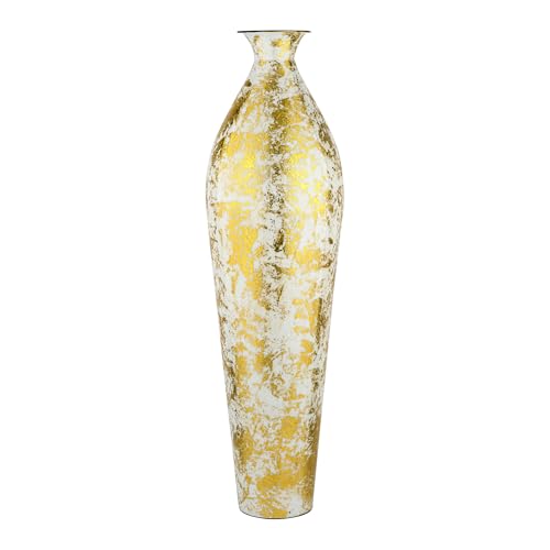 Image of 24 inches Metal Flower Vase for Home Decor Office Living Room Corner Decoration