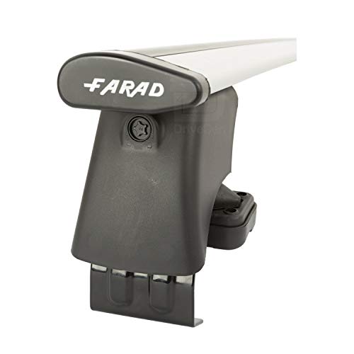 Barres de toit aluminium gris Farad pour voiture Hyundai I20 5 portes sans barres longitudinales