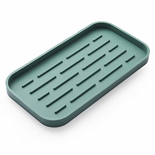 MicoYang Silicone Kitchen Sink Organizer Tray for Multiple Usage,Eco