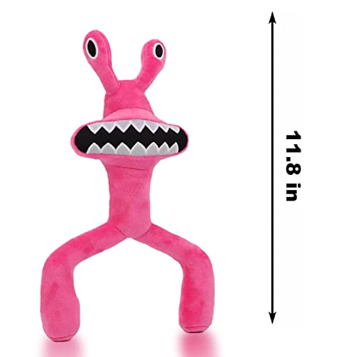 Keyearth Rainbow Plush Toys, Funny Rainbow F Stuffed Animal Plush Toys, Horror Games Stuffed Toys, Easter Christmas Party Gifts For Kids (Pink) #TOP1