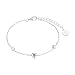 Produktbild s.Oliver Armband 925 Sterling Silber Damen Armschmuck, mit Zirkonia synth., 16+3 cm, Silber, Herz, Kommt in Schmuck Geschenk Box, 2017226