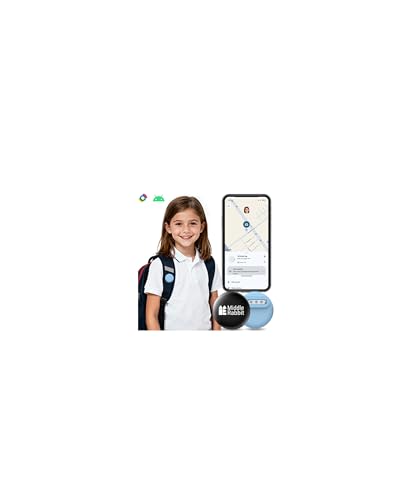 GPS Tracker Tag for Kids Hidden (Android Only), Tracking Device for Child, Elderly, Compatible with Google Find Hub App, No Monthly Fee