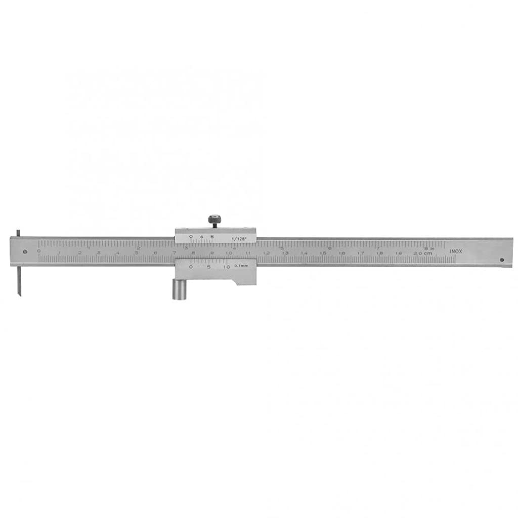LIXIDIANStainless Steel Parallel Marking Gauge Vernier Caliper Measuring Tool 0-200MM Vernier Caliper