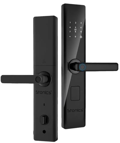 STONICS Aluminium Smart Door Lock Multiple Way Unlocking Fin...