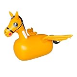 KiBcsLic Aufblasbares Hüpfpferd Spielzeug für Kinder, Hüpfspielzeug für Parkaktivitäten, Rasen