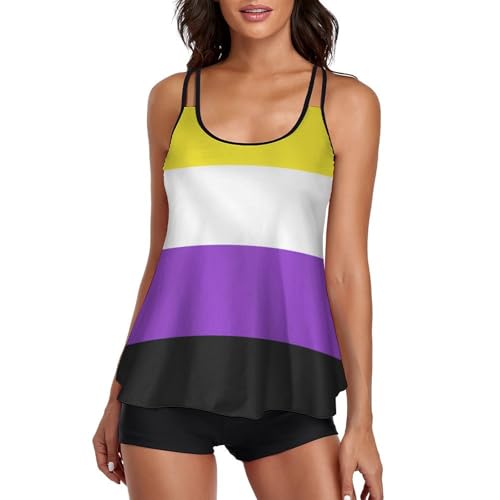 Two Piece Swimsuits for All Women, V-Neckline Swimming Suit Monokini